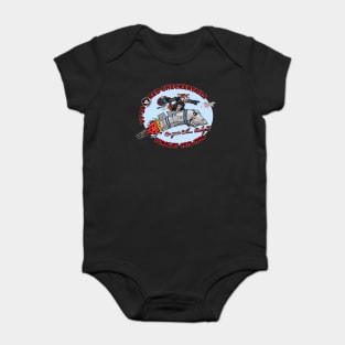 VF-24 Red Checkertails Nose Art Baby Bodysuit